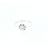 SOLITARIO EN ORO CON BRILLANTE DE 0,45CT