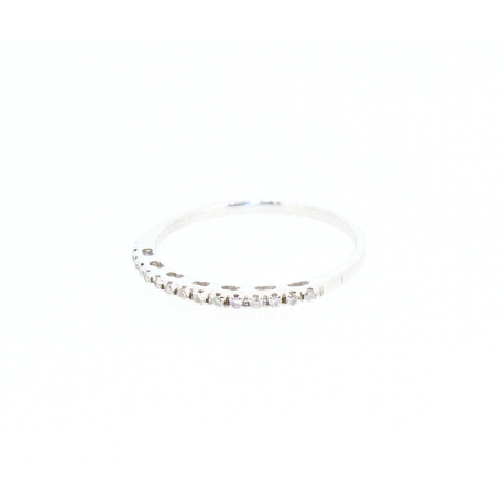 ANILLO EN ORO CON 0,11CT EN BRILLANTES