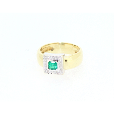 ANILLO EN ORO CON 0,30CT EN BRILLANTES