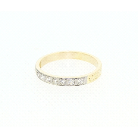 ANILLO EN ORO CON 0,40CT EN DIAMANTES