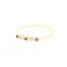 ANILLO EN ORO CON RUBIES Y DIAMANTES