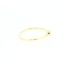 SOLITARIOEN ORO  CON BRILLANTE DE 0,04CT