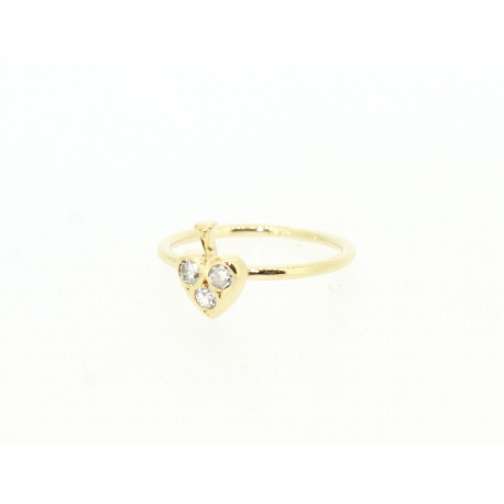 ANILLO PICAS  CON 0,12 EN BRILLANTES