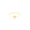 SOLITARIO EN ORO CON BRILLANTE DE 0,11CT