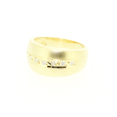 ANILLO EN ORO CON 0,15CT EN BRILLANTES