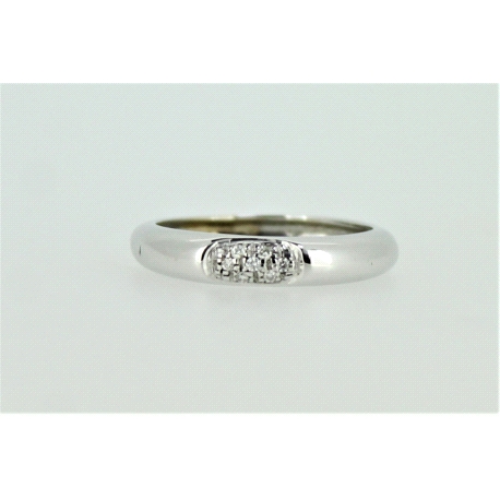 ANILLO EN ORO CON 0,07CT EN BRILLANTES