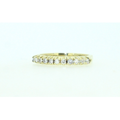 ANILLO EN ORO CON 0,25CT EN BRILLANTES