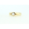 SOLITARIO EN ORO CON DIAMANTE DE 0,40 CT