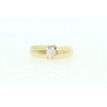 SOLITARIO EN ORO CON DIAMANTE DE 0,40 CT