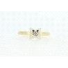 ANILLO EN ORO CON BRILLANTE DE 0,04CT