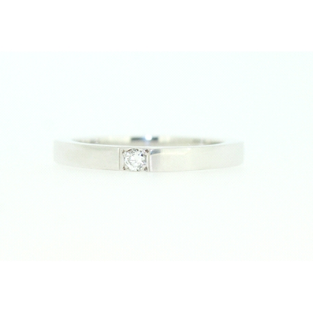 ANILLO EN ORO CON BRILLANTE DE 0,06CT