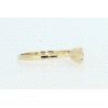 SOLITARIO EN ORO CON BRILLANTE DE 0,14CT