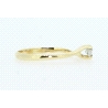 SOLITARIO EN ORO CON BRILLANTE DE 0,18CT