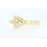 ANILLO EN ORO CON BRILLANTE DE 0,01 CT