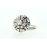 SORTIJA DOBLE ROSETA CON 1,7CT DIAMANTES