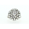 SORTIJA DOBLE ROSETA CON 1,7CT DIAMANTES