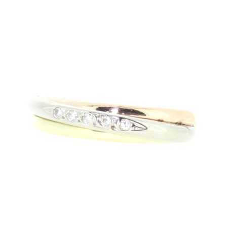 ANILLO EN ORO CON 0,07CT EN BRILLANTES