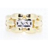 ANILLO EN ORO CON 0,03CT EN BRILLANTES