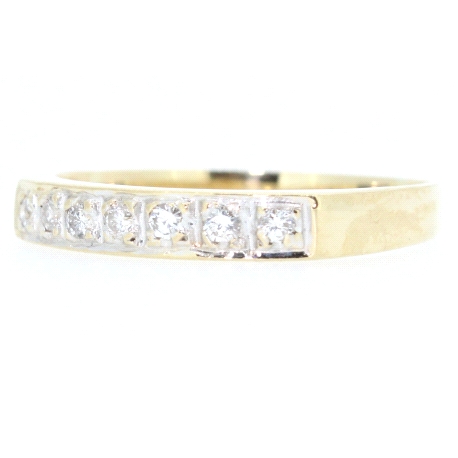 ANILLO EN ORO DE 18 KT CON BRILLANTES