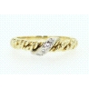 ANILLO EN ORO CON 0,06 CT EN BRILLANTES