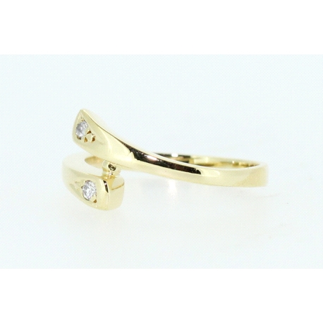 ANILLO EN ORO CON 0,04CT EN BRILLANTES