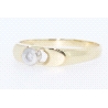 ANILLO EN ORO CON UN BRILLANTE DE 0,03CT