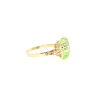 ANILLO EN ORO CON PERIDOTO VERDE