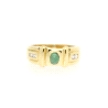 ANILLO EN ORO CON CUARZO VERDE Y CIRCONITAS