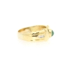 ANILLO EN ORO CON CUARZO VERDE Y CIRCONITAS