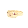 ANILLO EN ORO CON RUBIES