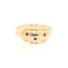 ANILLO EN ORO CON RUBIES