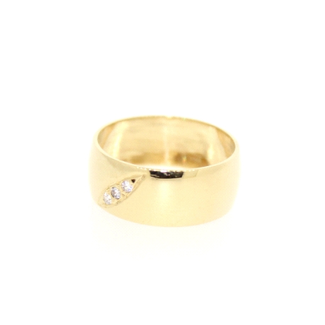 ANILLO EN ORO CON CIRCONITAS