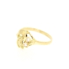 ANILLO EN ORO CON CIRCONITAS