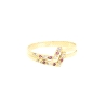 ANILLO EN ORO CON RUBIES Y CIRCONITAS