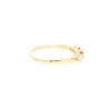 ANILLO EN ORO CON RUBIES Y CIRCONITAS