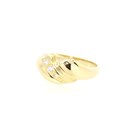 ANILLO EN ORO CON CIRCONITAS