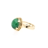 ANILLO EN ORO DE 14 KT CON JADE