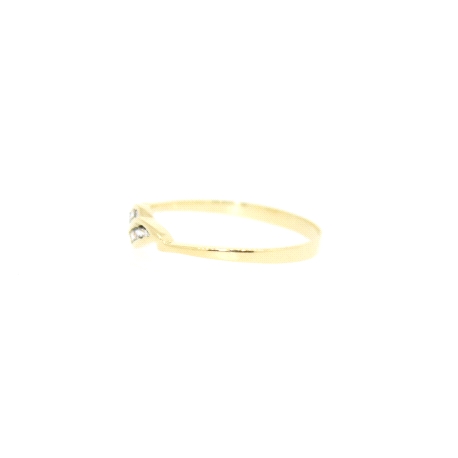 ANILLO EN ORO CON CIRCONITAS