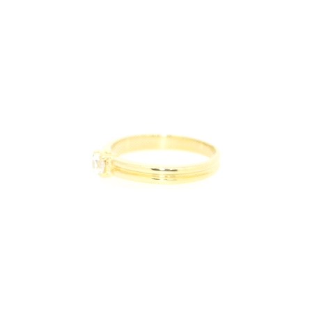 ANILLO EN ORO CON CIRCONITA