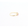 ANILLO EN ORO CON RUBIES Y CIRCONITAS