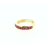 ANILLO EN ORO DE 18KT CON RUBIES