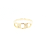 ANILLO EN ORO DE 18KT CON CIRCONITAS