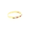 ANILLO EN ORO CON RUBIES Y CIRCONITAS