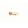 ANILLO EN ORO DE 18KT CON CORALES