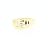 ANILLO EN ORO DE 18KT CON CIRCONITAS