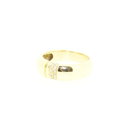 ANILLO EN ORO DE 18KT CON CIRCONITAS