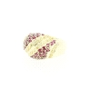 ANILLO EN ORO CON RUBIES Y CIRCONITAS