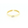 ANILLO EN ORO DE 18KT CON CIRCONITA