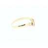 ANILLO EN ORO CON CIRCONITAS Y RUBIES