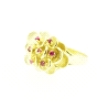 ANILLO EN ORO DE 18KT CON RUBIES